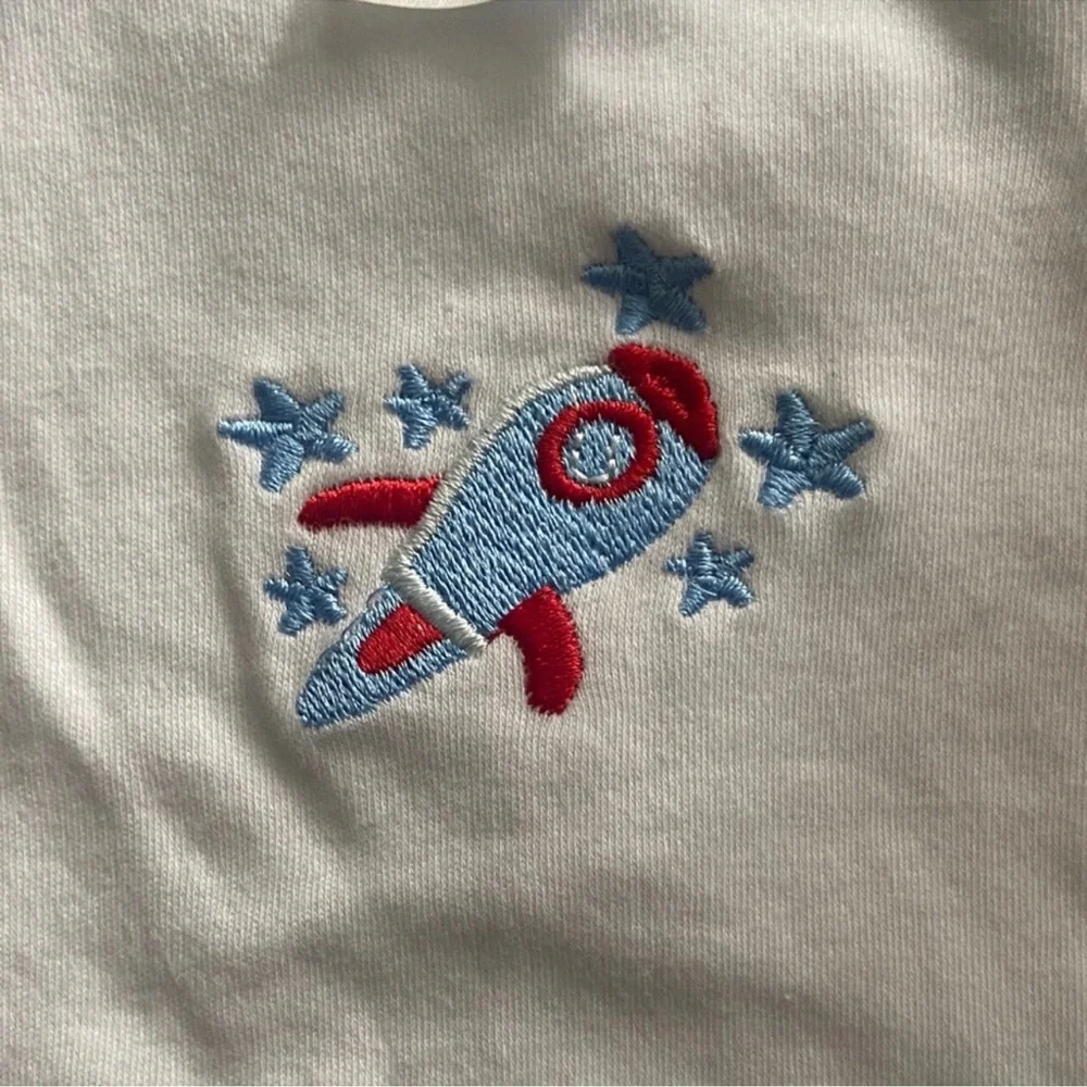 Blue and White Babe Set Size 0-3 M